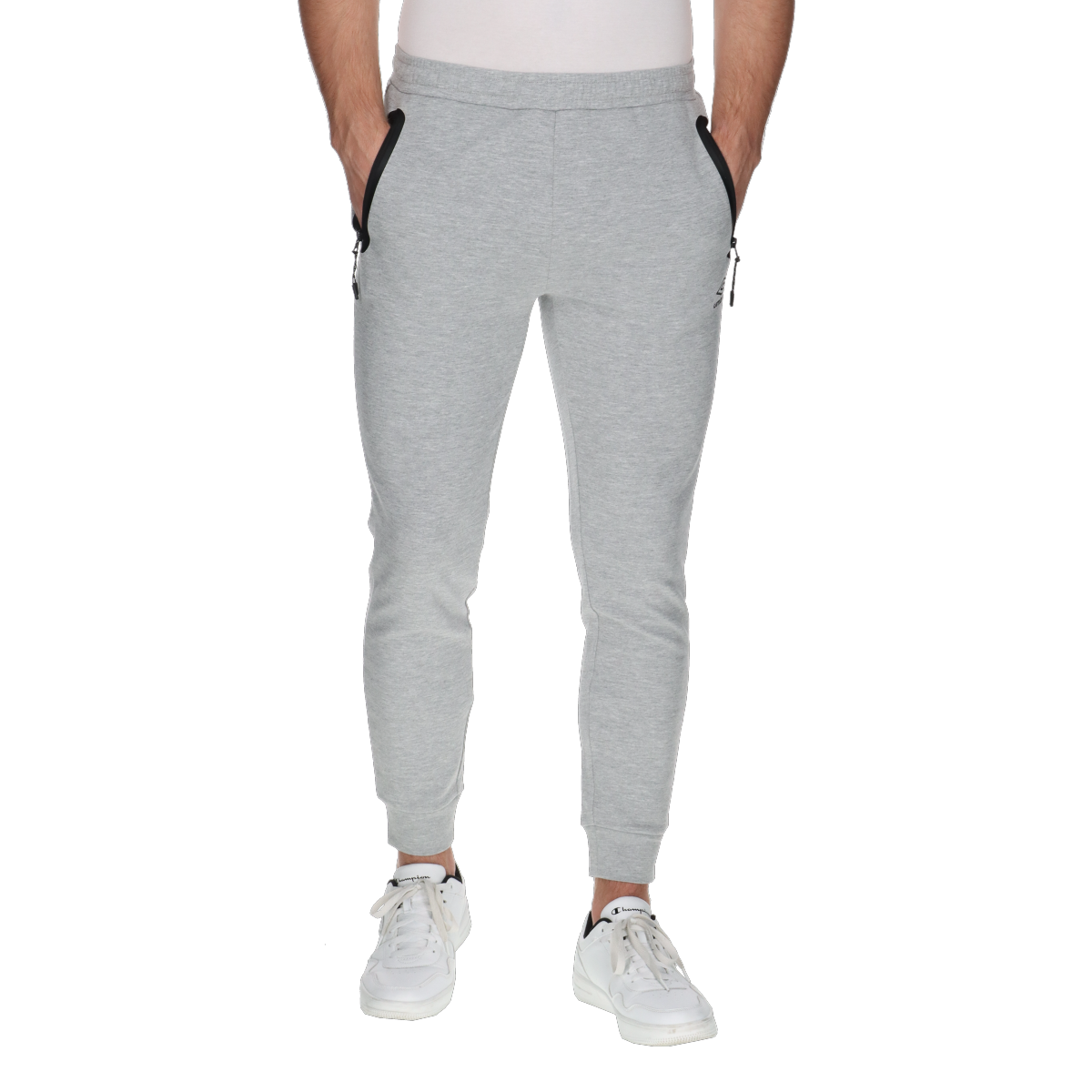 Спортни панталони Umbro Tapered Joggers with Zipper Pockets Сиво | UMA251M105-3A, 0