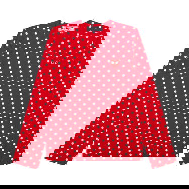 Тениска Comme des Garçons PLAY Polka Dot T-Shirt Червено | az t165 051 3, 1