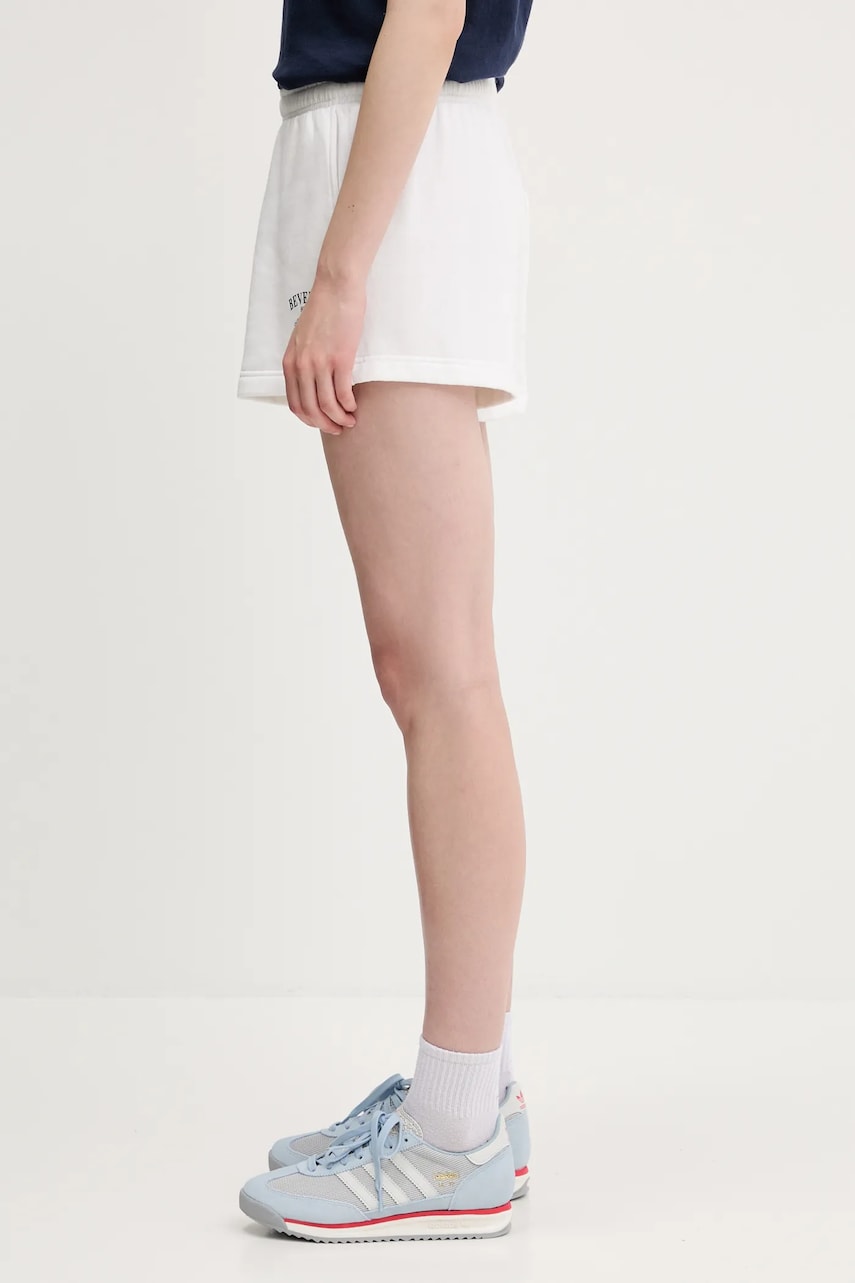 Къси панталони Sporty & Rich Sporty & Rich Bh Crest Soft Disco High Waist Shorts Бяло | SH052626256WH01, 1