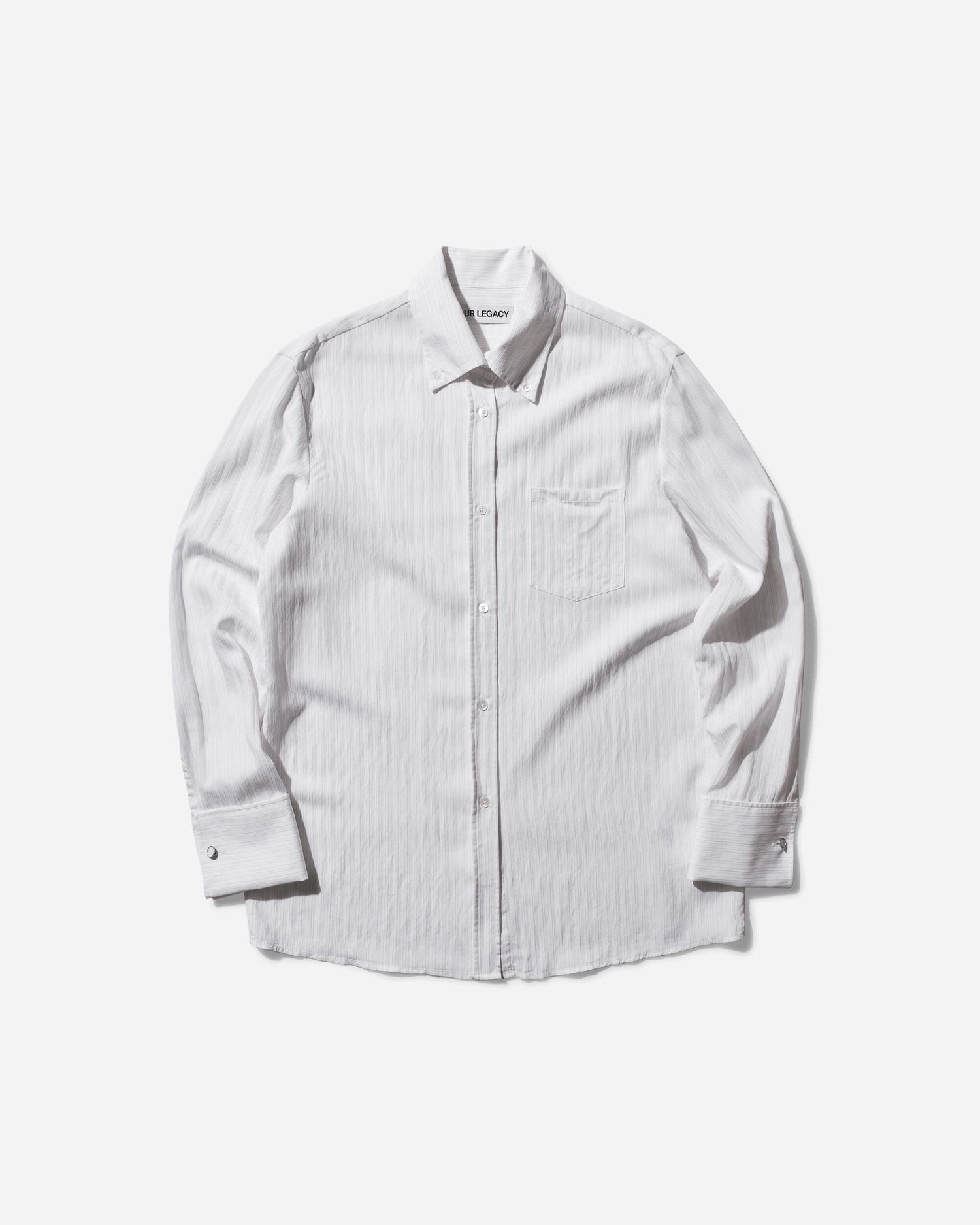 Риза OUR LEGACY Sincere Shirt Бяло | W4242SSC FS, 0