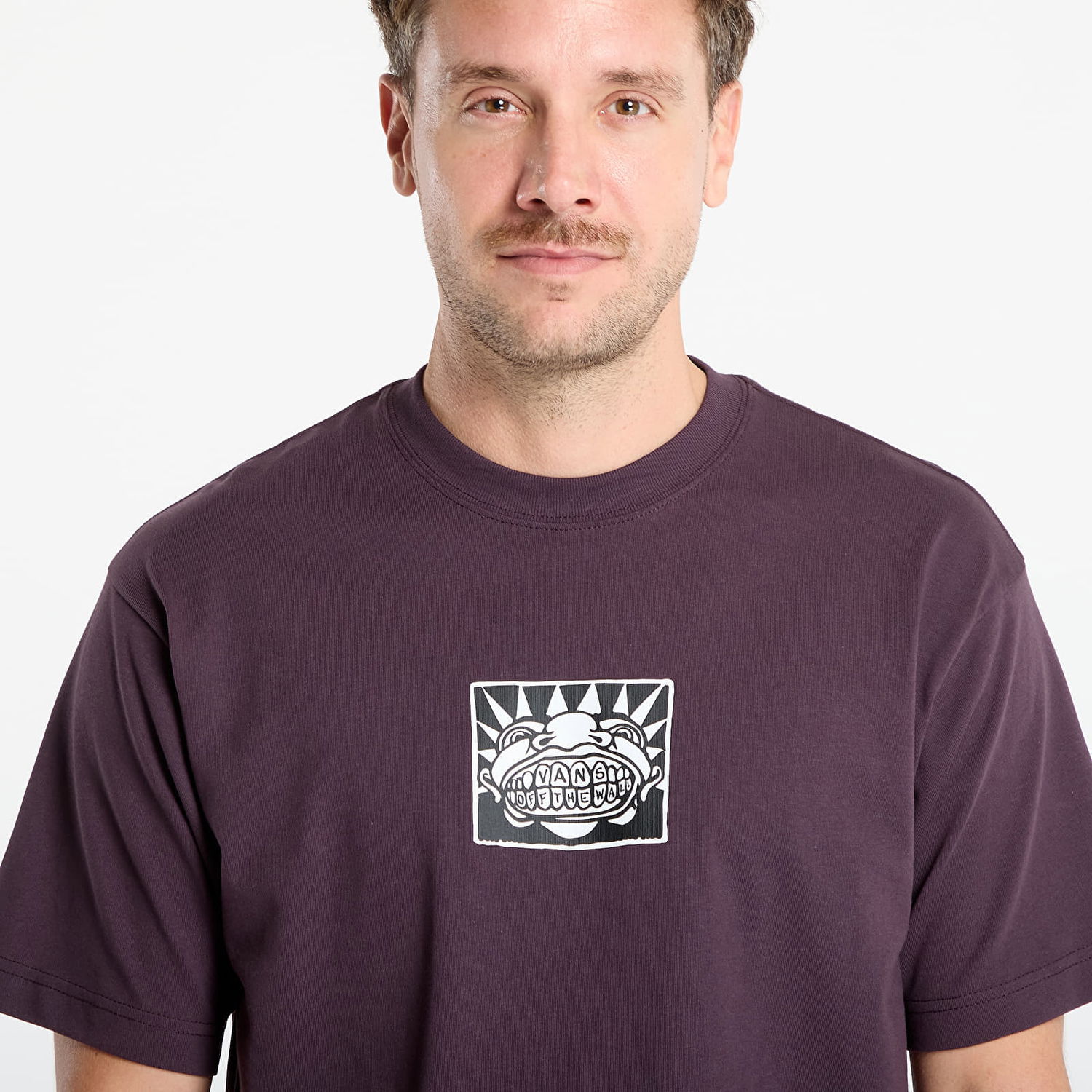 Тениска Vans Vans Mouf Loose Fit T-Shirt Лилаво | VN000RD8EMS1, 1