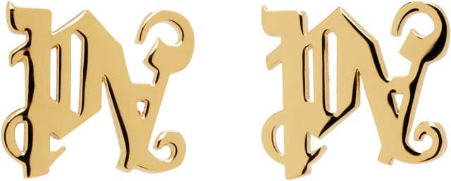 Monogram Gold Earrings