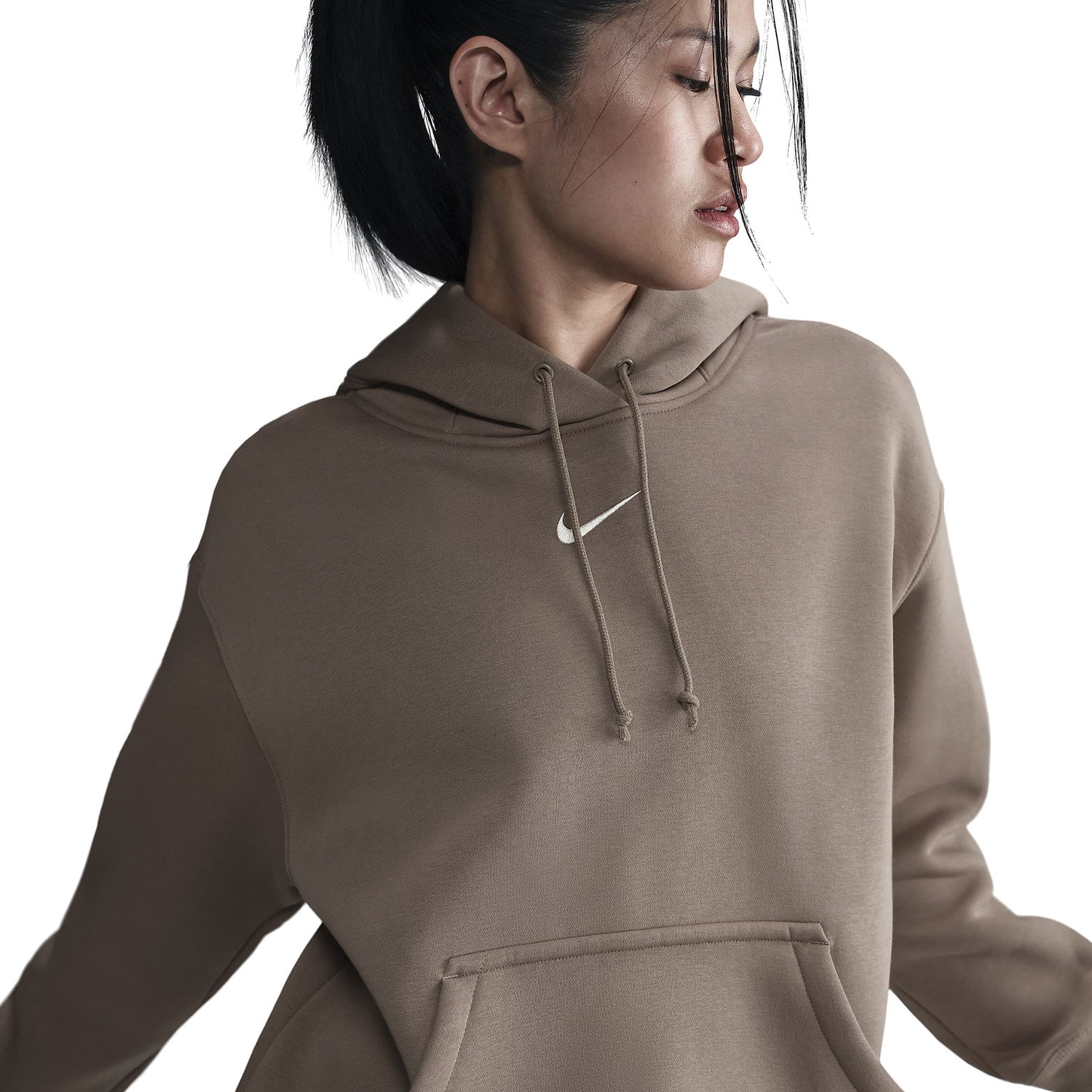 Суитчър Nike Nike Phoenix Fleece Hoodie Кафяво | dq5860-233, 1