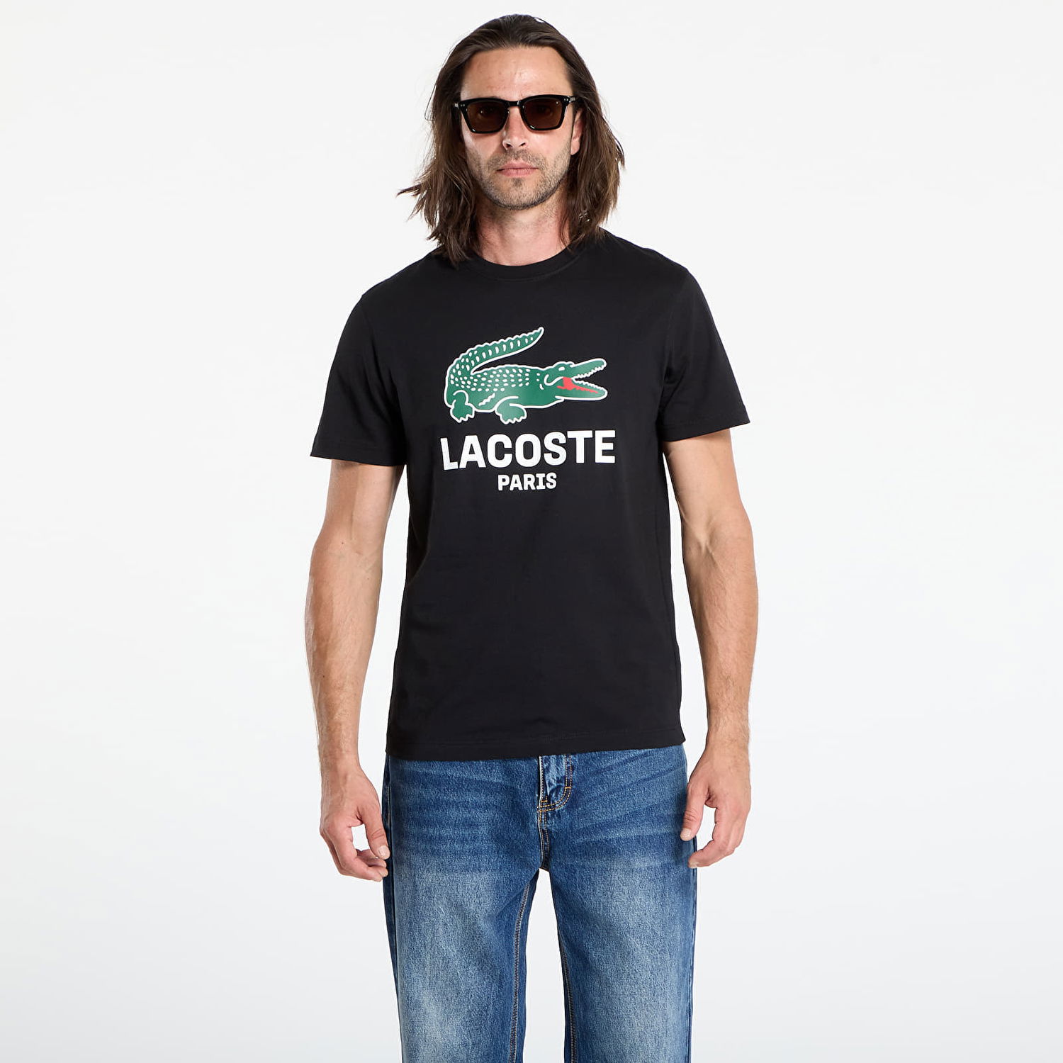Тениска Lacoste LACOSTE Men's Tee Черно | TH5634 031, 0