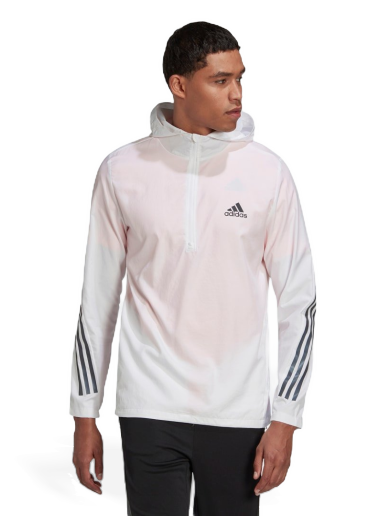 Яке adidas Originals Run Icons 3-Stripes Jacket Бяло | HN2877