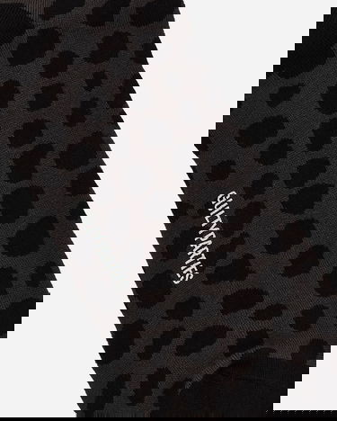 Чорапи WACKO MARIA Leopard Socks Grey Сиво | WMA-SO03 GRY, 3