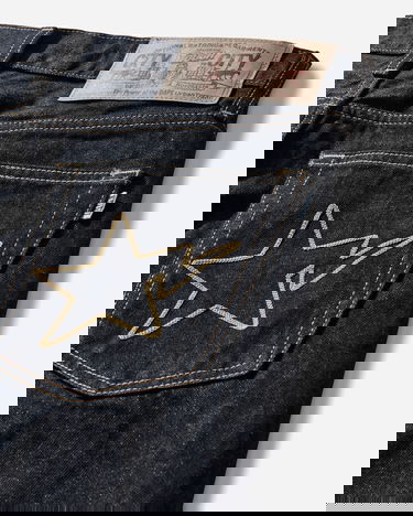 Дънки BAPE STA Regular Fit 13oz Denim Pants Тъмно синьо | 1L80150004 INDIGO, 3