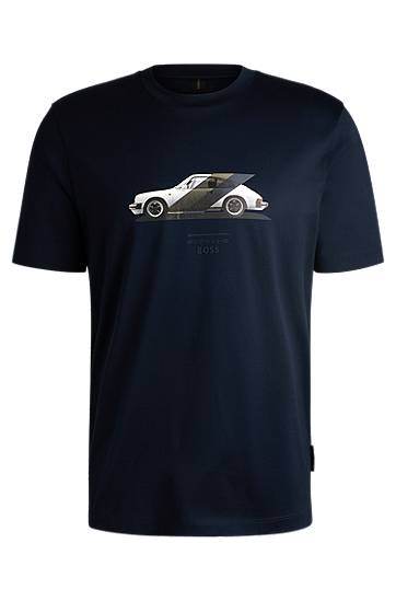 Porsche x BOSS Mercerized Cotton T-Shirt