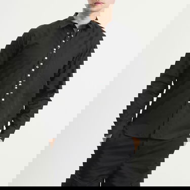 Риза Comme des Garçons Men's Studded Shirt, Size Large Черно | 1P-B001-W25-1, 2