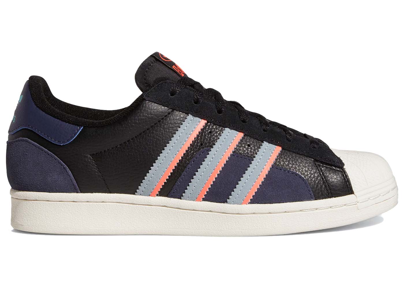 Кецове и обувки adidas Originals Superstar Black Magic Grey Turbo Черно | GW5920, 0