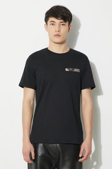 Тениска Barbour Durness Pocket T-Shirt Черно | MTS0682, 0