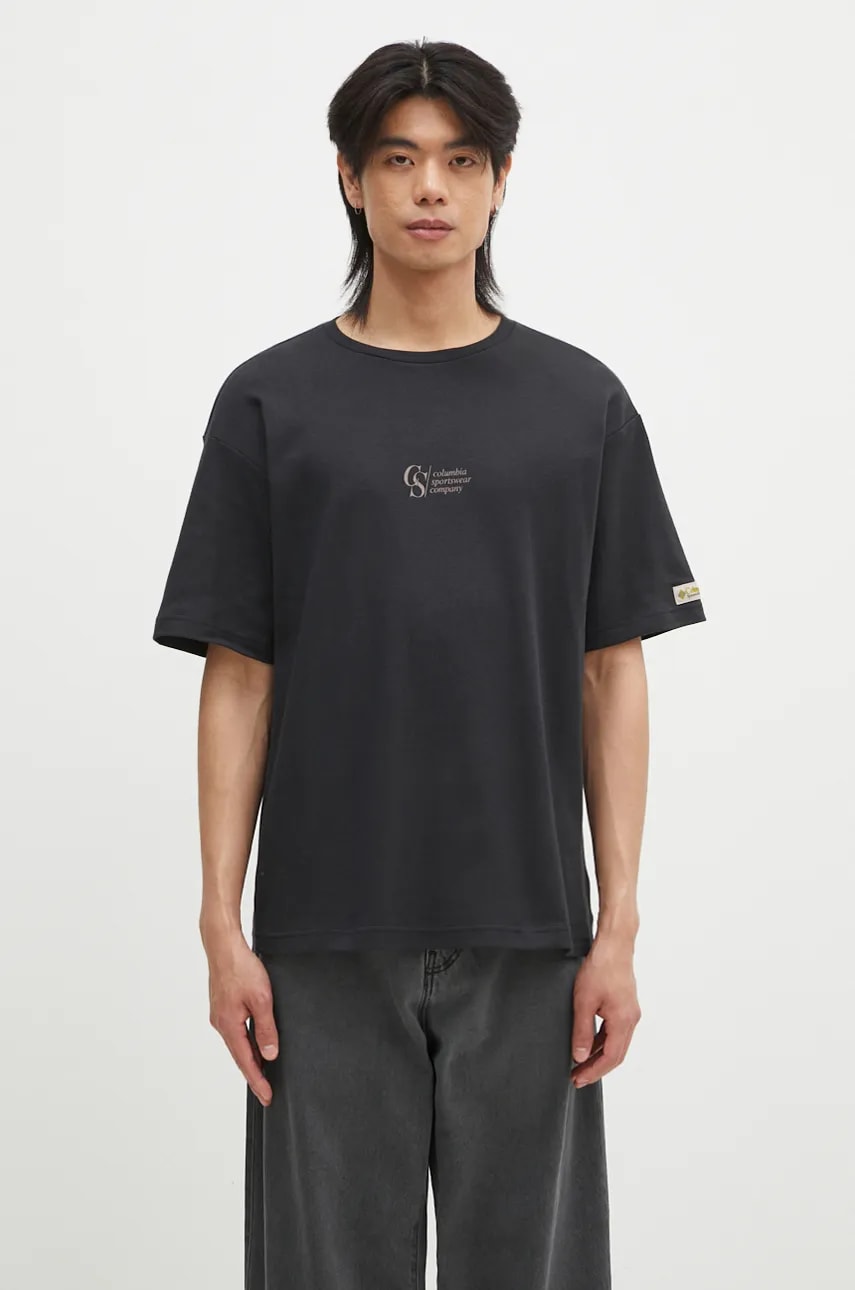 Тениска Columbia CSC Heritage Graphic T-Shirt Черно | 2090871, 0