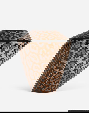 Домашен декор Dolce & Gabbana Large Leopard Print Amphora Porcelain Vase Многоцветен | TCC198TCAMWUL018, 0