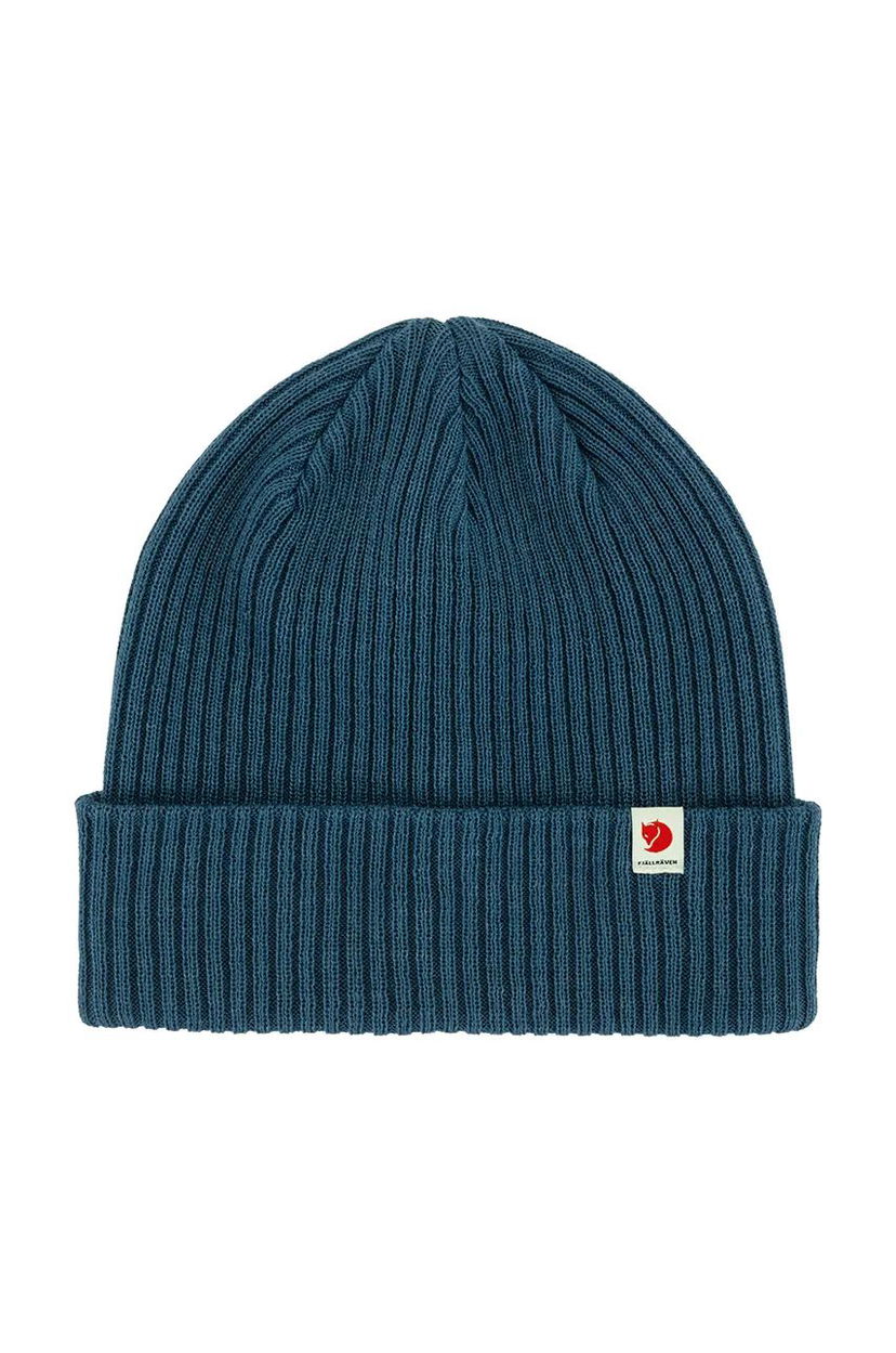 Шапка FJÄLLRÄVEN Rib Hat Синьо | F13100184.534