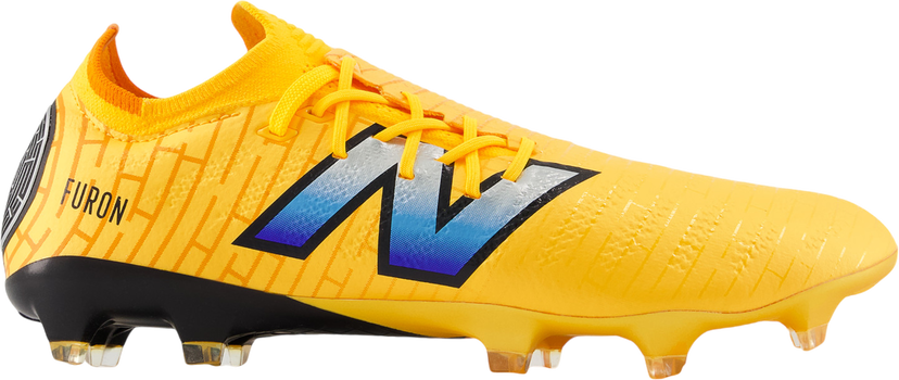 Кецове и обувки New Balance Furon Pro FG v7+ Soccer Cleats Жълто | sf1f-z75