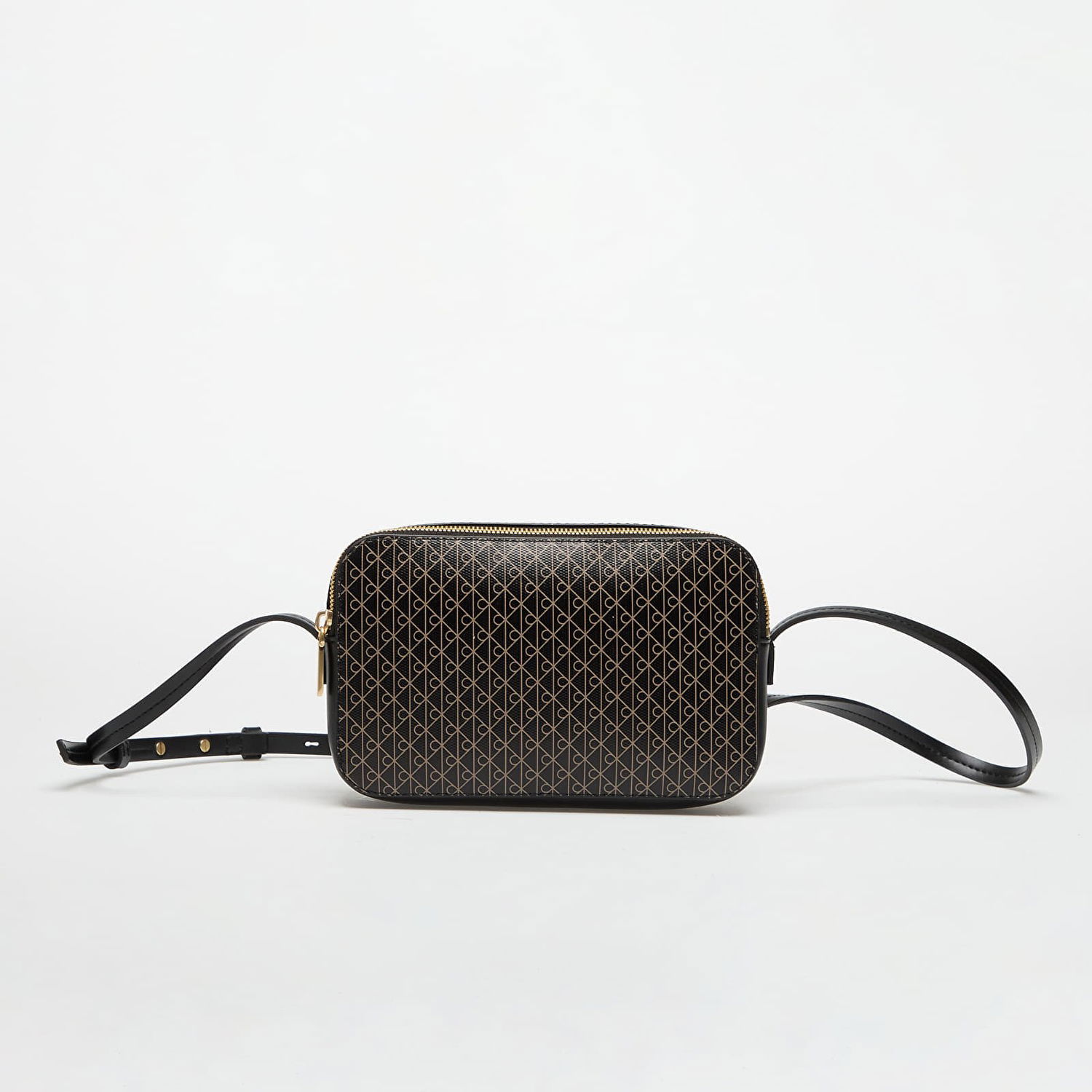 Чанта през рамо CALVIN KLEIN Calvin Klein Emblem Aop Elongated Camera Bag Черно | LV04F3268G 2XA, 1