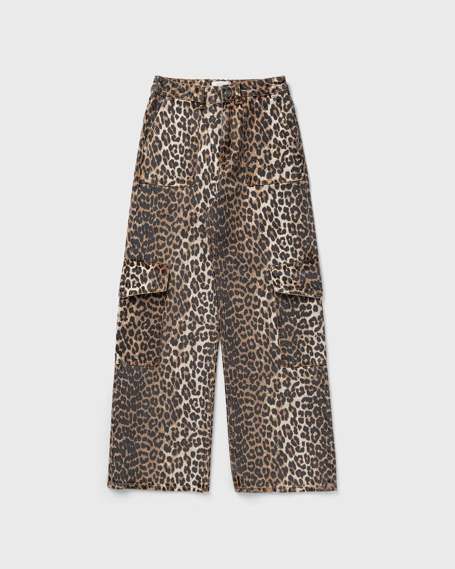 Дънки GANNI Print Denim Angi Кафяво | J1676-943, 0