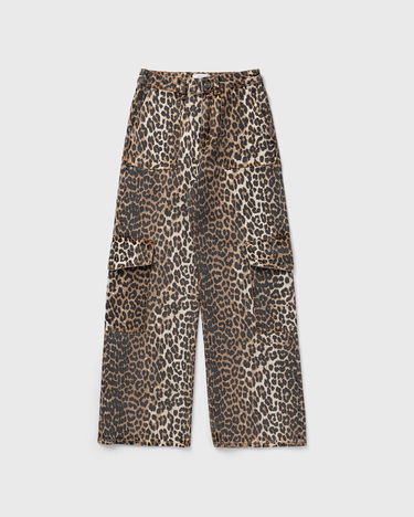 Дънки GANNI Print Denim Angi Кафяво | J1676-943, 0