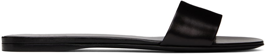 Аксесоари The Row The Row Combo Slide Sandals Черно | F1464-L34, 0