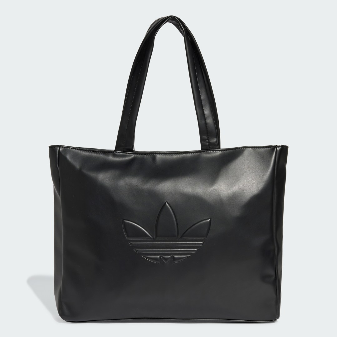 Голяма пазарска чанта adidas Performance Shopper Tote Bag Outline Trefoil Черно | JC6000, 0
