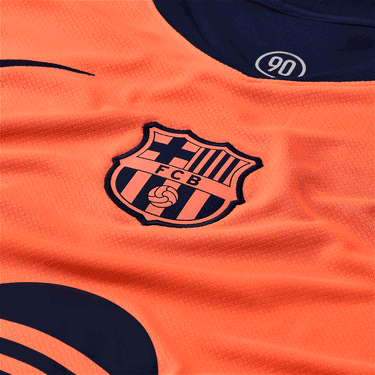 Фланелка Nike FC Barcelona Stadium Third Jersey 2025/26 Оранжево
 | hm3201-855, 2