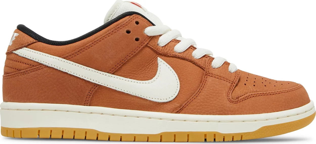 Кецове и обувки Nike Dunk Low Pro ISO SB "Dark Russet" Кафяво | DH1319-200, 1