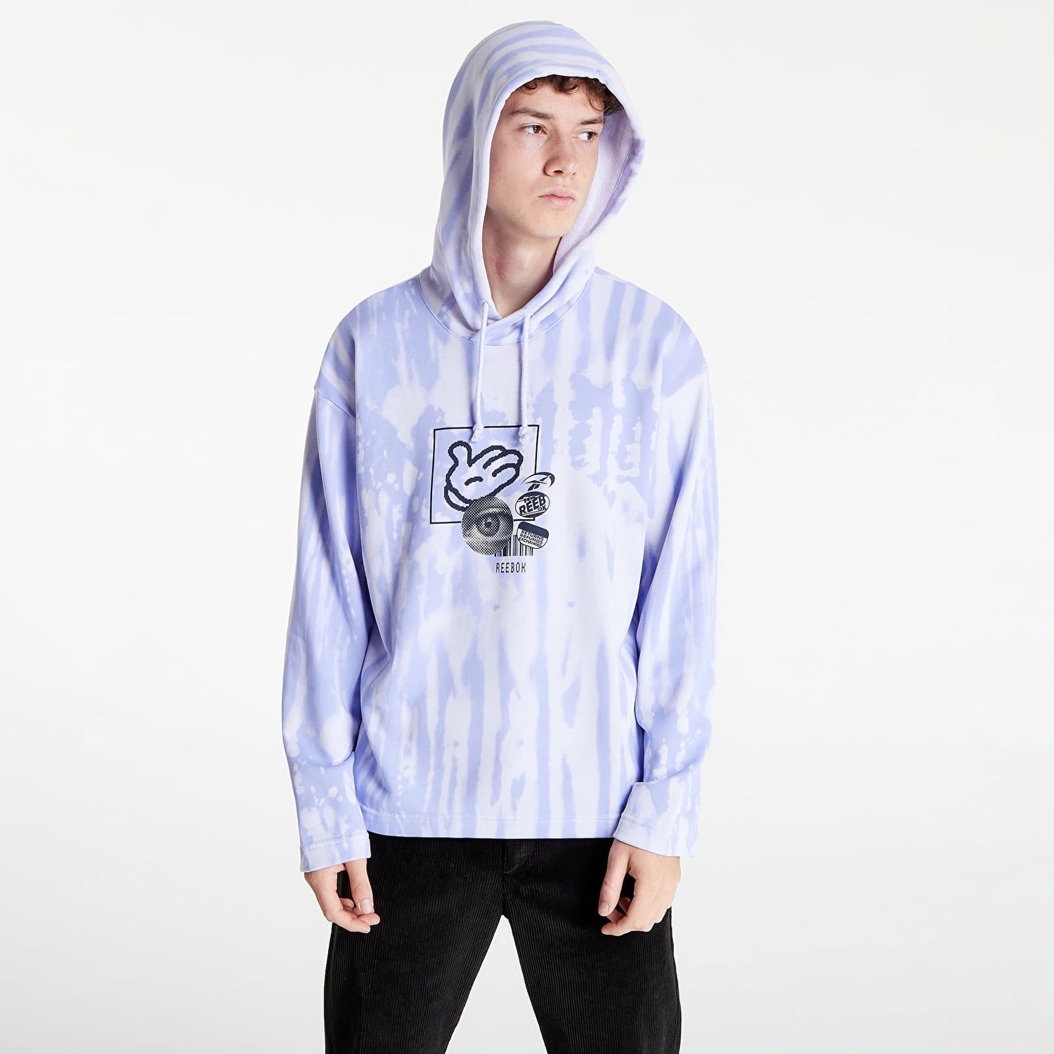 Суитчър Reebok Classics Summer Hoodie Синьо | HM3129, 0