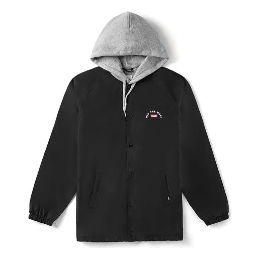 Суитчър Vans Hooded Casual Jacket Черно | VN0A4BR8BLK