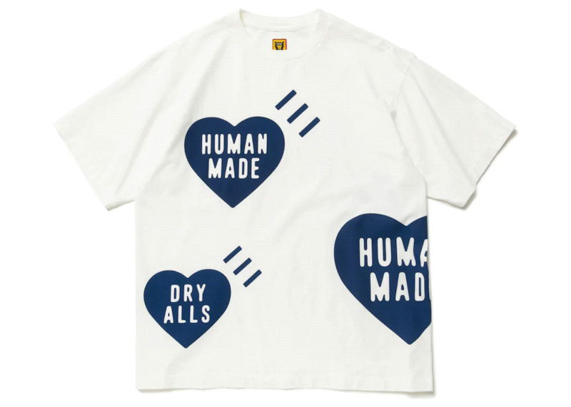 Тениска Human Made Big Heart Graphic T-Shirt Бяло | HM23TE024