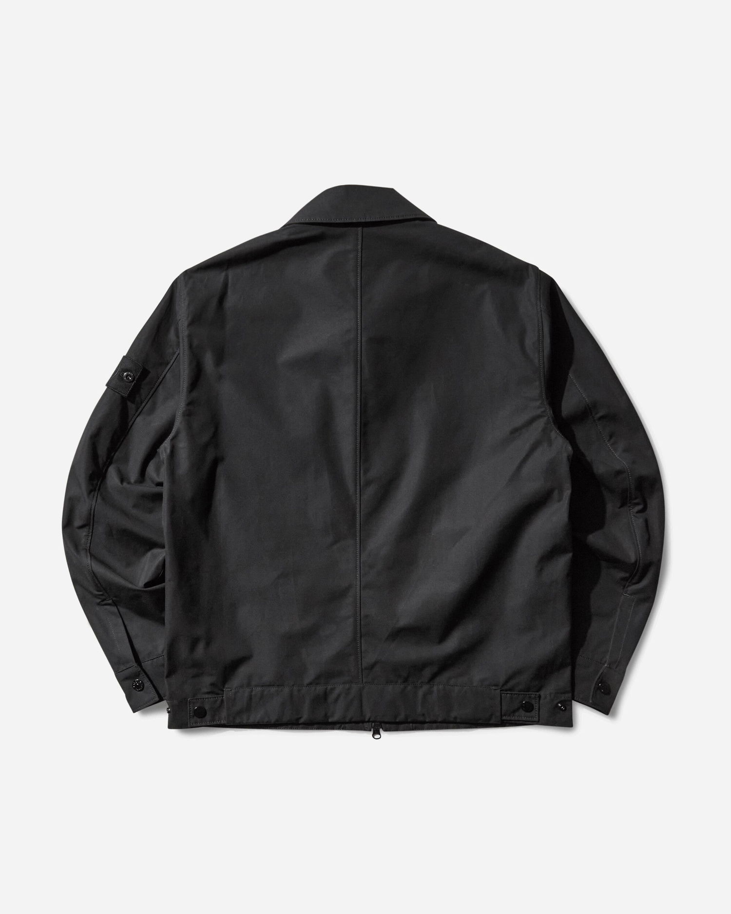 Риза Stone Island Ghost Cotton Canvas Overshirt Черно | K2S15-1200018-S00F1 V0029, 0