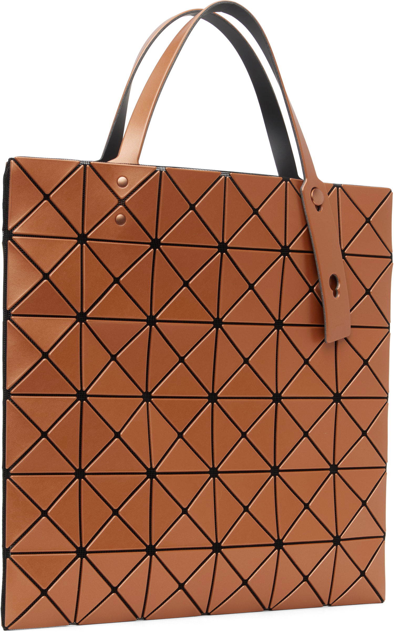 Голяма пазарска чанта BAO BAO ISSEY MIYAKE Lucent Metallic Geometric Panel Tote Металик | BB58AG623, 1