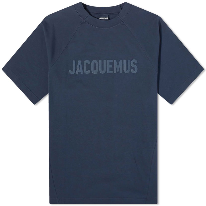 Тениска Jacquemus Typo T-Shirt Тъмно синьо | 24E245JS212-2031-390