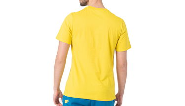 Тениска Nike Sportswear Swoosh Oval T-Shirt Жълто | DM6343-709, 2