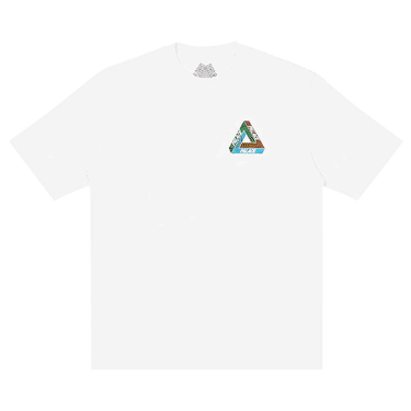 Тениска Palace Tri-Tex T-Shirt Бяло | P18TS219, 0