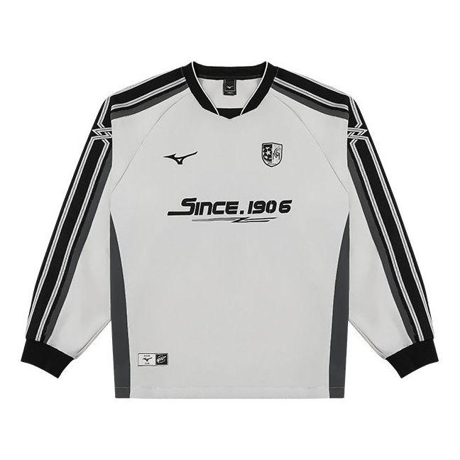 Фланелка Mizuno Casual Long Sleeve Jersey Бяло | K2CE43D4
