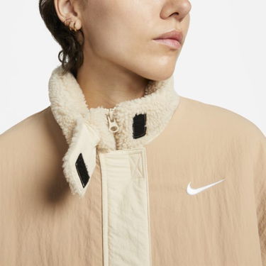 Яке Nike Sportswear Essential Woven Fleece-Lined Jacket Бежово | DQ6846-200, 3