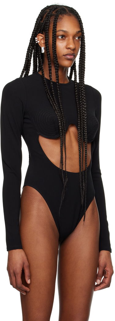 боди Jean Paul Gaultier Gaultier Cone Bra Bodysuit Черно | 24/25-F-BD017-J053-00, 3