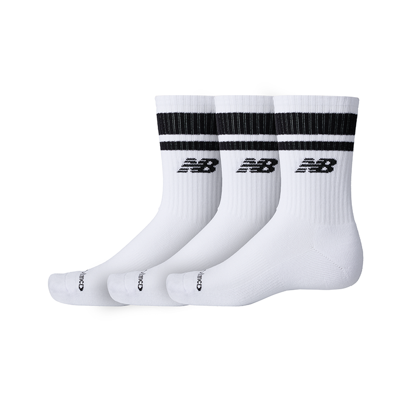 Чорапи New Balance 3 Pack Quarter Crew Socks Бяло | NBLAS51243WK, 0