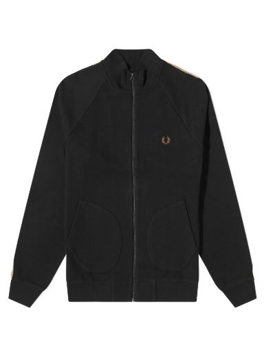 Яке Fred Perry Chequerboard Tape Track Jacket Черно | J6547-102