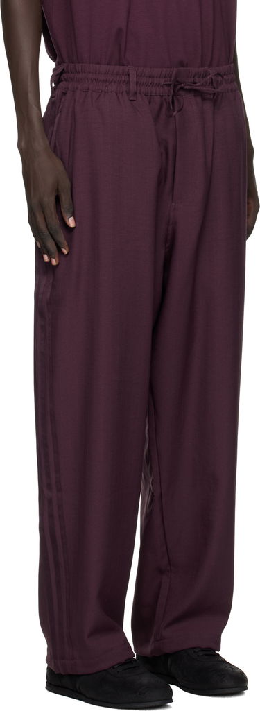 Спортни панталони Y-3 Y-3 Sport Uniform Track Pants Бургунди | KA9531, 1