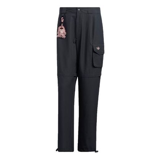Карго панталони adidas Originals Loose Fit Cargo Pants Черно | HR6912