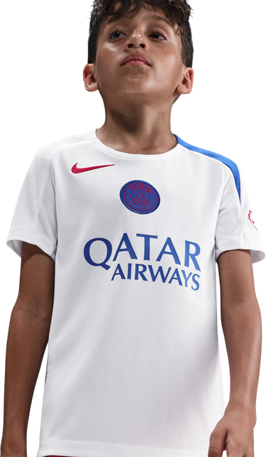 Тениска Nike Paris Saint-Germain Strike Soccer Knit Top Бяло | hm4445-101, 2