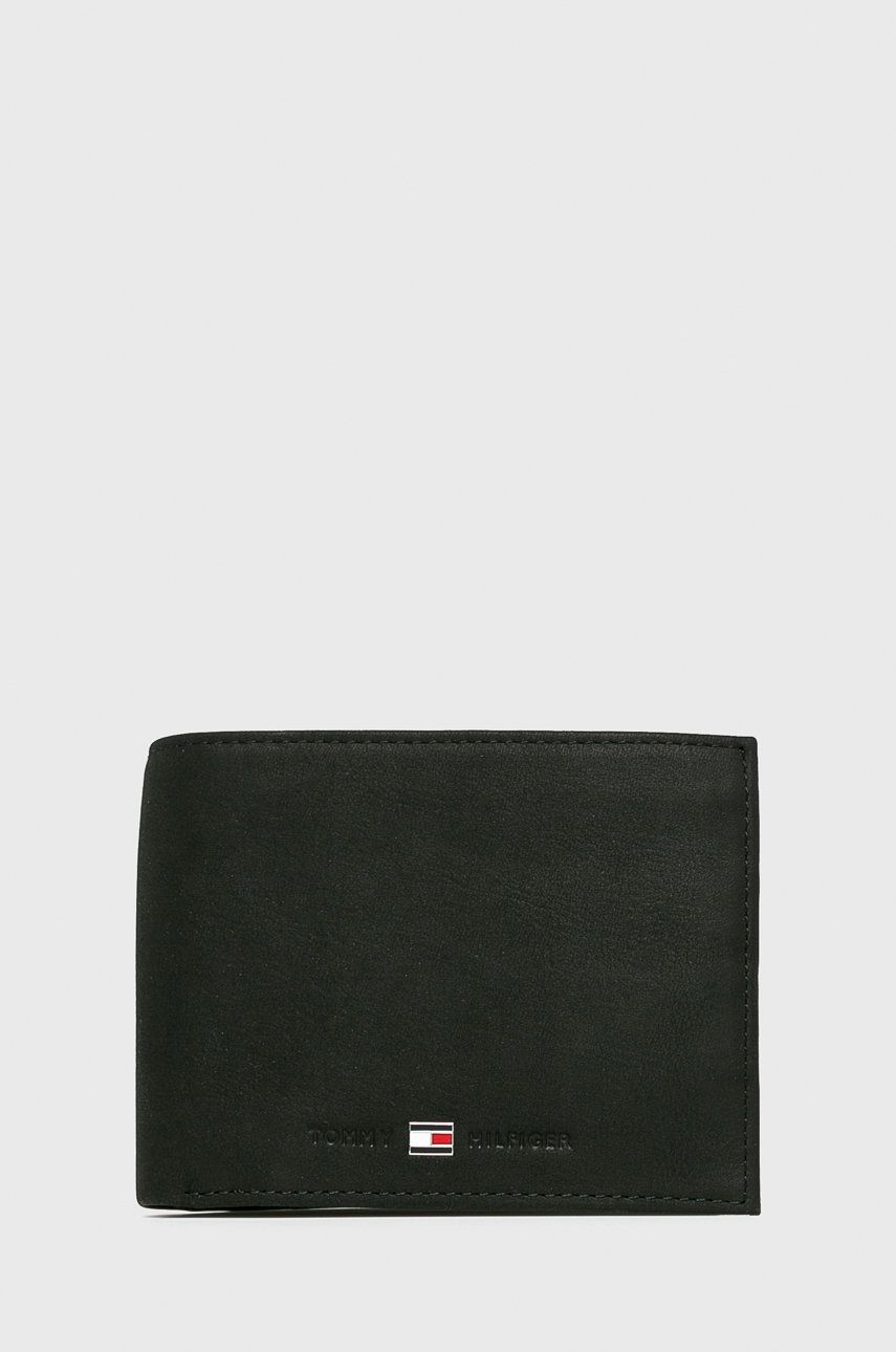 Портфейл Tommy Hilfiger Johnson Leather Wallet Черно | AM0AM00660, 0
