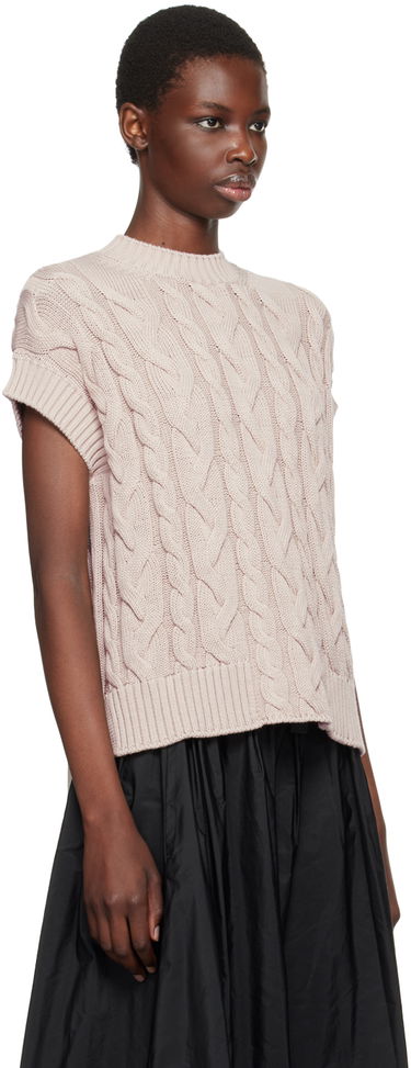 Пуловер Max Mara Max Mara Eric Cable Knit Sweater Розово | 2429356011600, 1