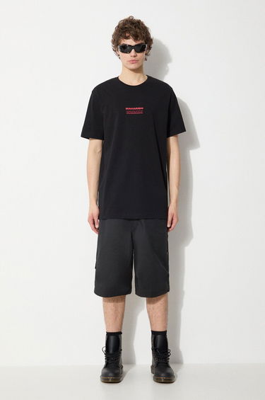 Тениска Maharishi Maharishi Aum Anniversary T-Shirt Черно | 1306.BLACK, 1