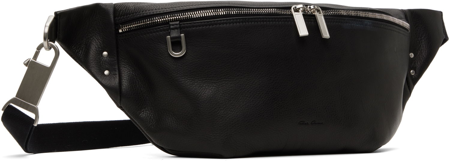 Чанта за кръста Rick Owens Rick Owens Hollywood Bumbag Pouch Черно | RA01E0631 LCN, 1
