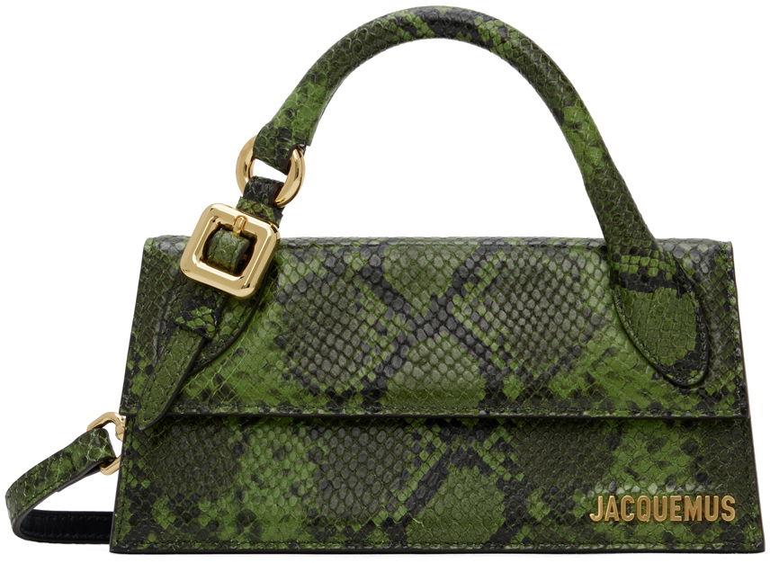 Дамска чанта Jacquemus La Casa 'Le Chiquito long boucle' Bag Зелено | 24H233BA326-3198, 0