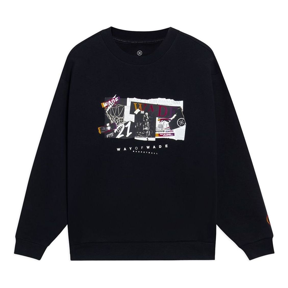 Пуловер Li-Ning Way Of Wade Basketball Loose Fit Sweatshirt Черно | AWDT147-1, 0
