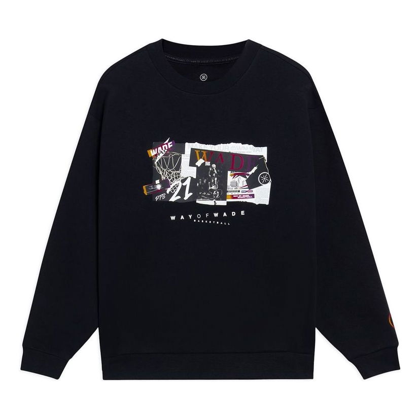 Пуловер Li-Ning Way Of Wade Basketball Loose Fit Sweatshirt Черно | AWDT147-1
