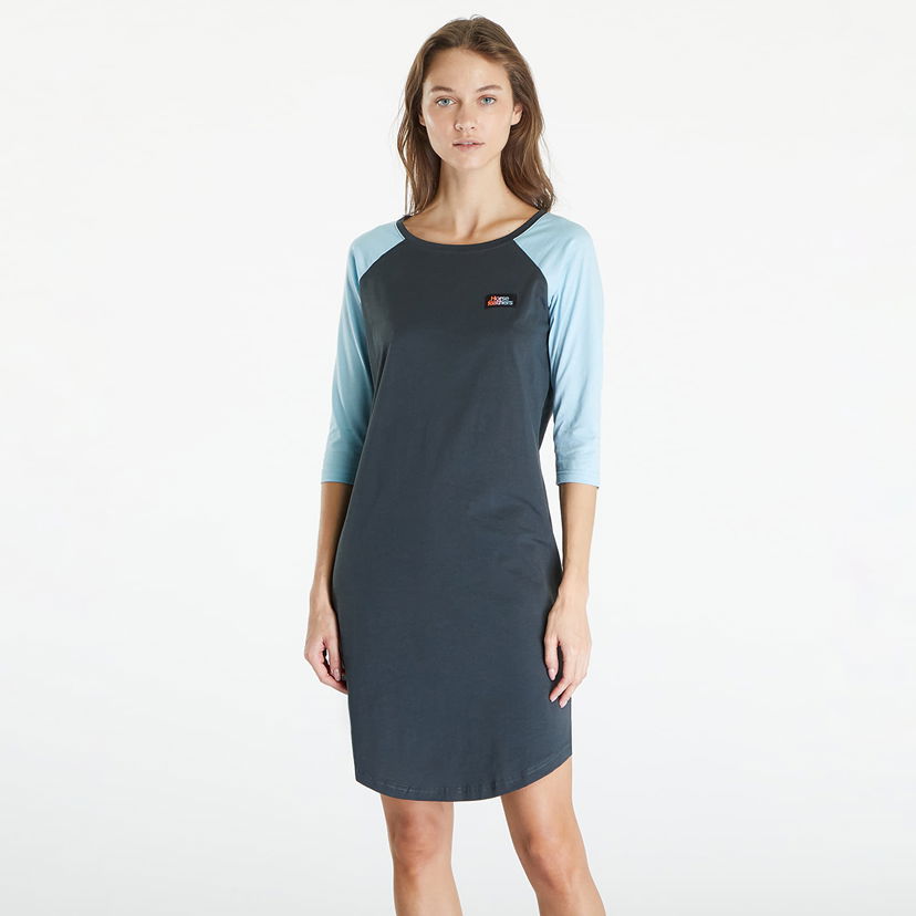 Pокля Horsefeathers Meena Dress Gray/ Aquatic Тъмно синьо | SW881F